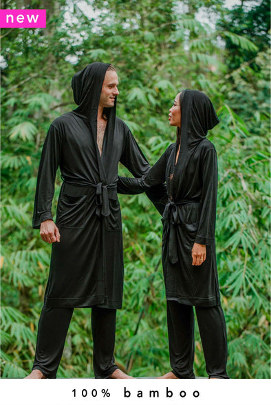 Two Nooboo 100% Bamboo Luxe Kimonos + Lounge Pants (25% OFF)