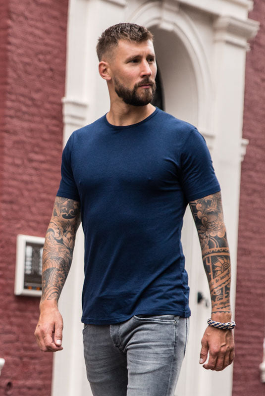 Luxe Bamboo Crew Neck T-Shirt - 185 g